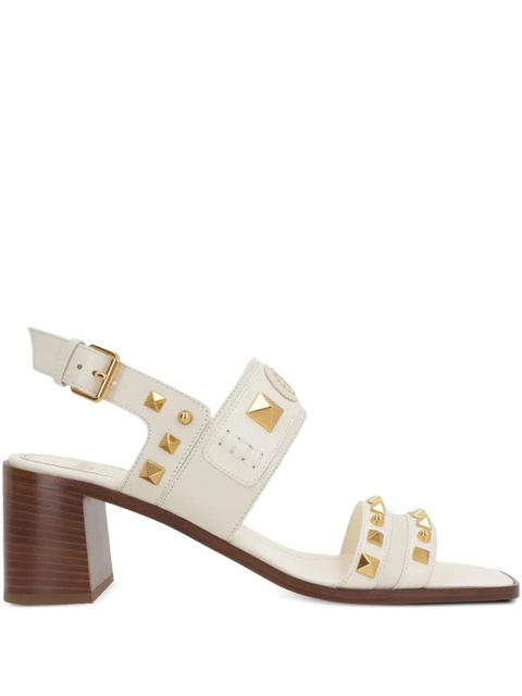 Valentino Garavani 60mm VG Plaster Caster sandals - White - zdjęcie produktu nr 1