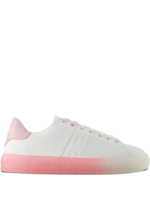 Versace embossed-logo gradient sole sneakers - White - zdjęcie produktu nr 1