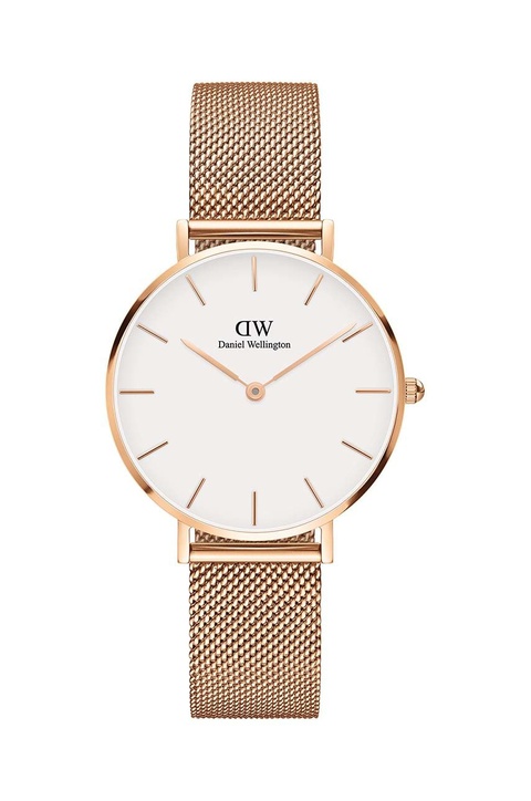Daniel Wellington zegarek damski kolor różowy - zdjęcie produktu nr 1