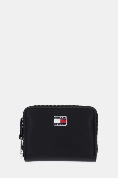 Tommy Jeans portfel damski kolor czarny AW0AW18031 - zdjęcie produktu nr 1