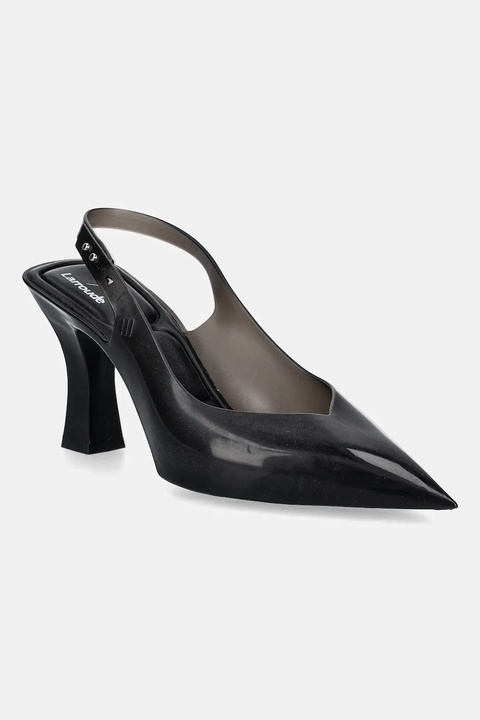 Melissa szpilki MELISSA SLINGBACK HEEL + LARROUDE kolor czarny M 33606 - zdjęcie produktu nr 1