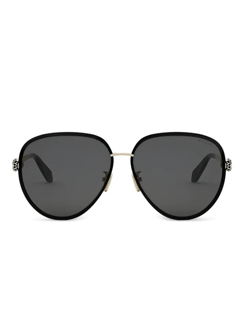 Bvlgari oval sunglasses - Gold - zdjęcie produktu nr 1