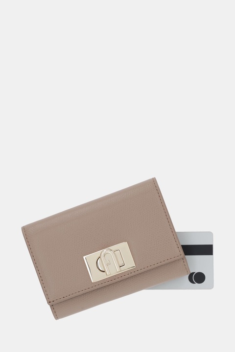 Furla portfel skórzany damski kolor beżowy WP00225 ARE000 1257S - zdjęcie produktu nr 2