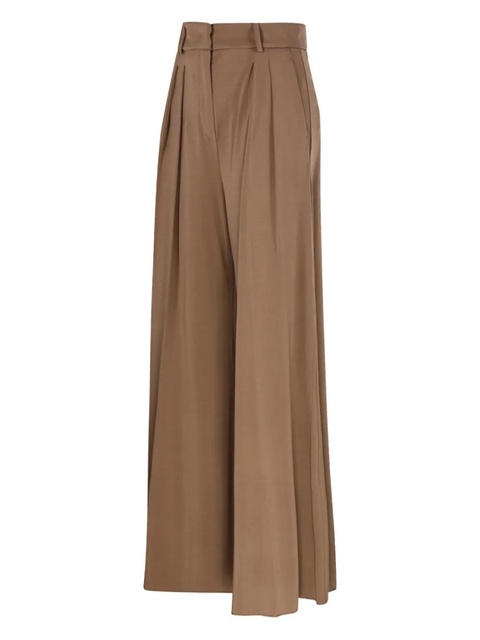 Max Mara pleated trousers - Brown - zdjęcie produktu nr 1