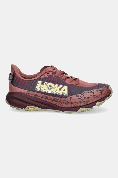 Hoka buty Speedgoat 6 damskie kolor czerwony 1147811 - zdjęcie produktu nr 1