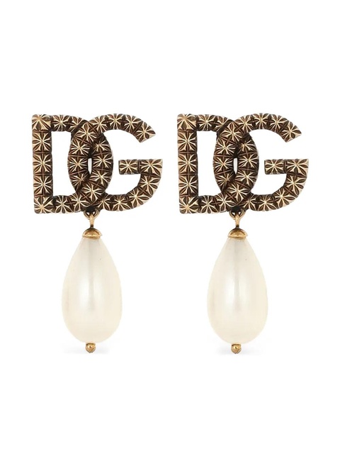 Dolce & Gabbana DG-logo earrings - Gold - zdjęcie produktu nr 1