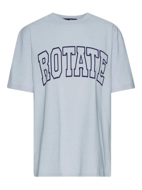 ROTATE BIRGER CHRISTENSEN logo-print T-shirt - Blue - zdjęcie produktu nr 1