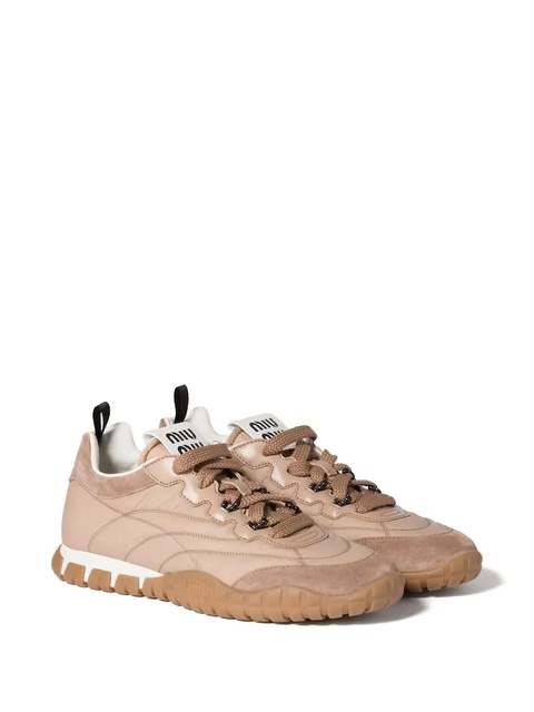 Miu Miu suede sneakers - Pink - zdjęcie produktu nr 1