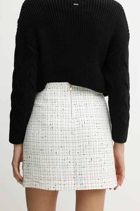 Morgan spódnica kolor beżowy mini prosta JGABY - zdjęcie produktu nr 1