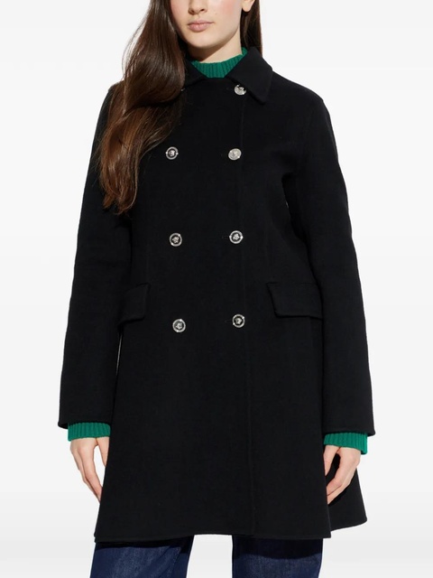 Versace double-breasted coat - Black - zdjęcie produktu nr 2