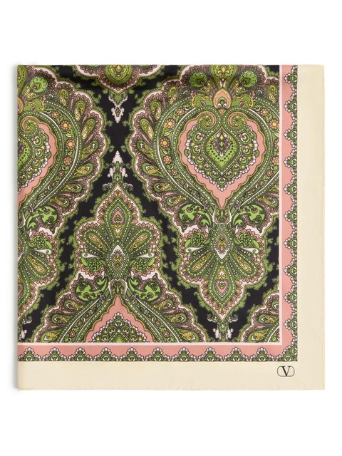 Valentino Garavani silk scarf - Neutrals - zdjęcie produktu nr 2