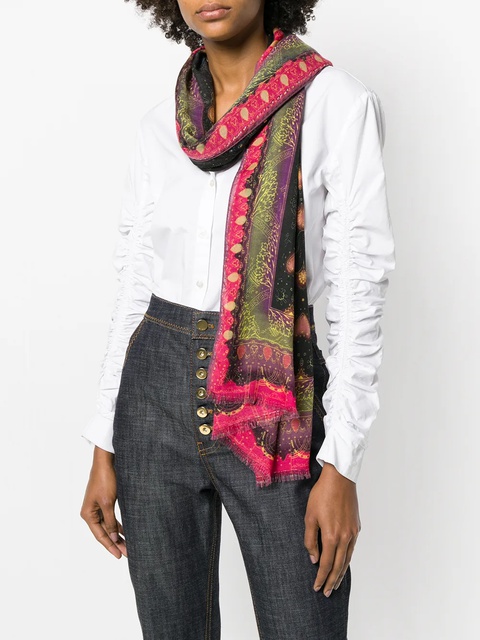 ETRO mixed print scarf - Multicolour - zdjęcie produktu nr 2