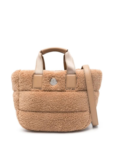 Moncler mini Caradoc tote bag - Brown - zdjęcie produktu nr 1