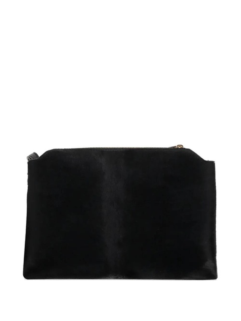 KHAITE leather crossbody bag - Black - zdjęcie produktu nr 2