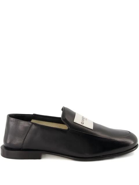 Givenchy label-plaque loafers - Black - zdjęcie produktu nr 1