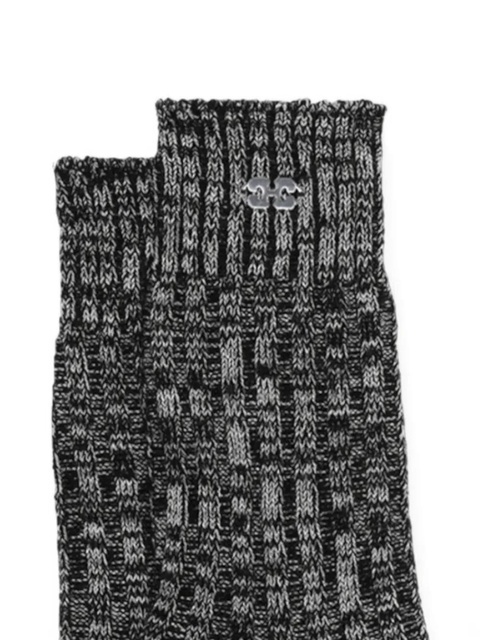 GANNI ribbed socks - Grey - zdjęcie produktu nr 2