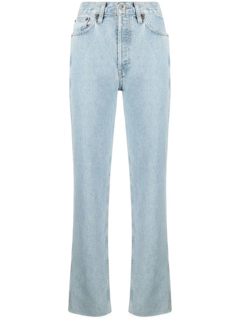 RE/DONE 90s high-rise straight jeans - Blue - zdjęcie produktu nr 1