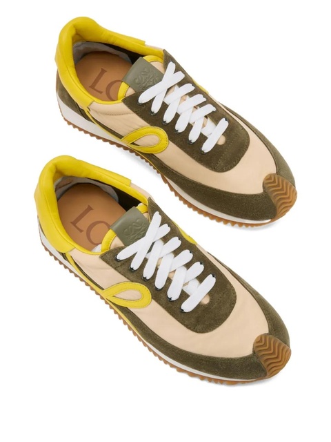 LOEWE Flow Runner 2.0 suede sneakers - Neutrals - zdjęcie produktu nr 1