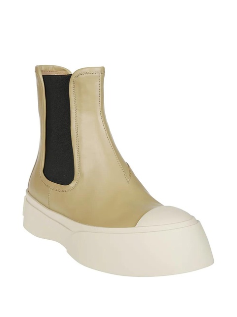 Marni 45mm leather Chelsea boots - Neutrals - zdjęcie produktu nr 2