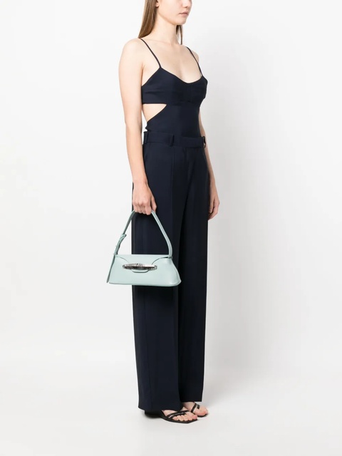 Elleme Eva snake-chain detail shoulder bag - Blue - zdjęcie produktu nr 2