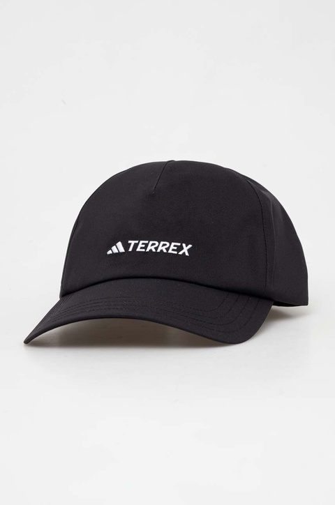 adidas TERREX czapka z daszkiem kolor czarny z aplikacją IN4641 - zdjęcie produktu nr 1