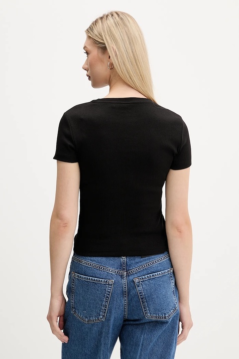 HUGO t-shirt damski kolor czarny 50549392 - zdjęcie produktu nr 2