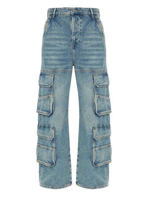Diesel multi-pocket cargo jeans - Blue - zdjęcie produktu nr 1