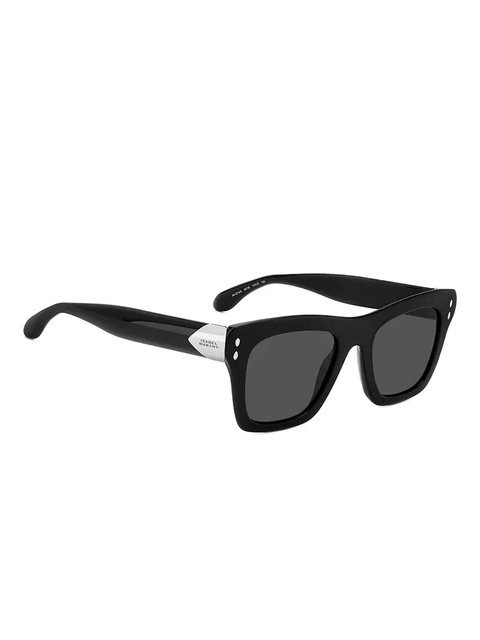 Isabel Marant Eyewear logo-engraved sunglasses - Black - zdjęcie produktu nr 2