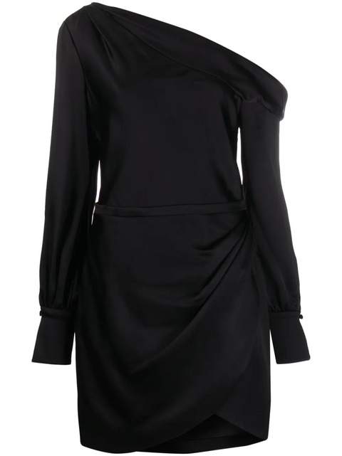 Simkhai Cameron asymmetric minidress - Black - zdjęcie produktu nr 1