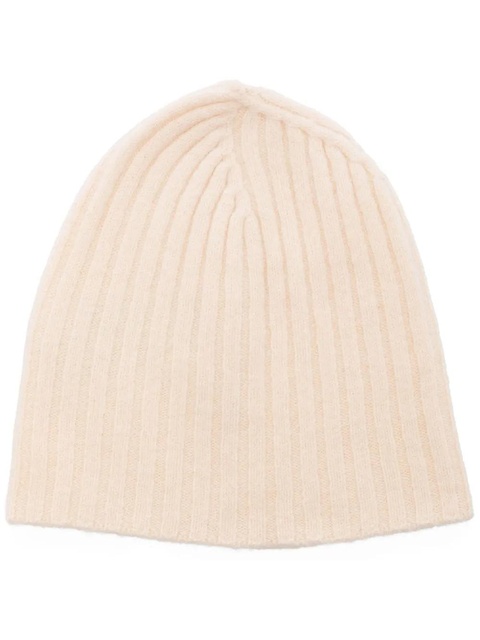 Jil Sander ribbed knitted beanie - Neutrals - zdjęcie produktu nr 1