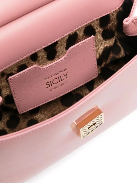 Dolce & Gabbana small Sicily tote bag - Pink - zdjęcie produktu nr 2