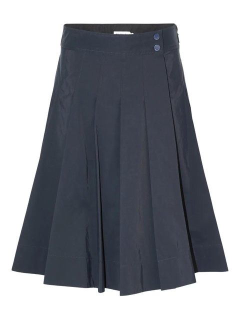 Simkhai Abbott pleated midi skirt - Blue - zdjęcie produktu nr 1