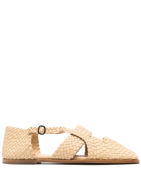 Hereu Serra interwoven slippers - Neutrals - zdjęcie produktu nr 1