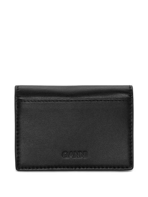 GANNI graphic-print wallet - Black - zdjęcie produktu nr 2