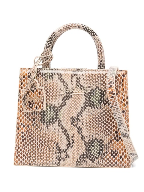 MC2 Saint Barth snakeskin tote bag - Neutrals - zdjęcie produktu nr 1