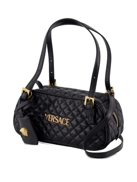 Versace small quilted shoulder bag - Black - zdjęcie produktu nr 2