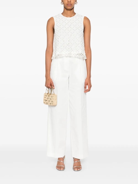 Maje bead-embellished top - White - zdjęcie produktu nr 2