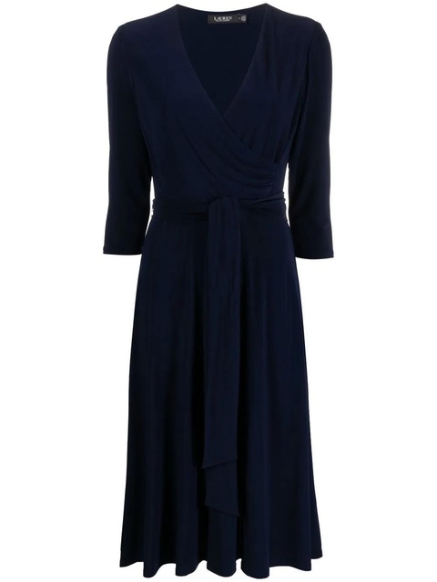 Lauren Ralph Lauren Carlyna tie-waist dress - Blue - zdjęcie produktu nr 2
