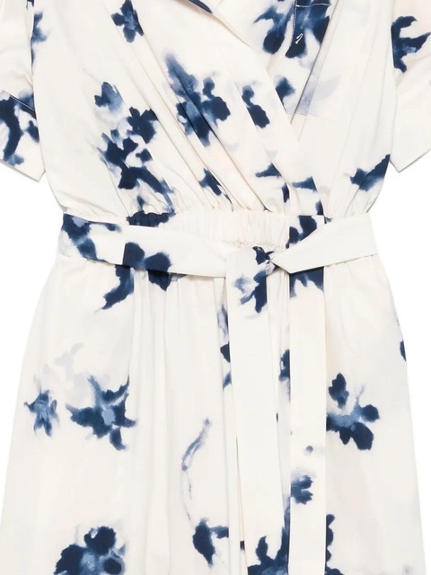 Altuzarra Lydia midi dress - Berry blue flowers - zdjęcie produktu nr 1