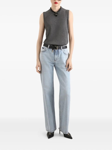 Dolce & Gabbana ribbed vest - Grey - zdjęcie produktu nr 2