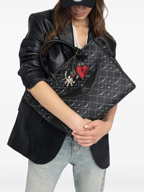 Zadig&Voltaire Angel logo tote bag - Black - zdjęcie produktu nr 1