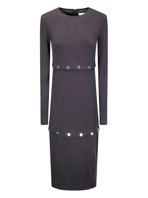 Sportmax Canzone button midi dress - Black - zdjęcie produktu nr 2