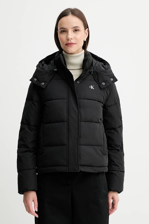 Calvin Klein Jeans kurtka kolor czarny zimowa LV047D513G - zdjęcie produktu nr 1