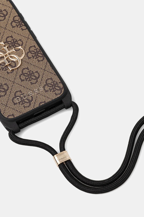 Guess etui na telefon iPhone 16 Pro kolor brązowy GUHCP16LP4GMGCRW - zdjęcie produktu nr 2