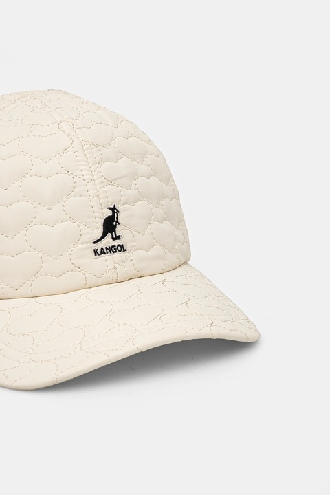 Kangol czapka z daszkiem FUN PUFF BASEBALL kolor beżowy z aplikacją K5426.IH100 - zdjęcie produktu nr 2