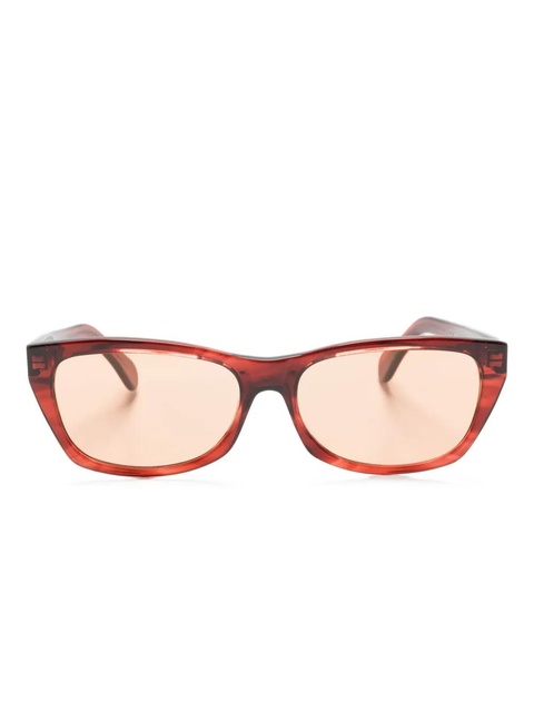 OUR LEGACY rectangle-frame sunglasses - Red - zdjęcie produktu nr 1