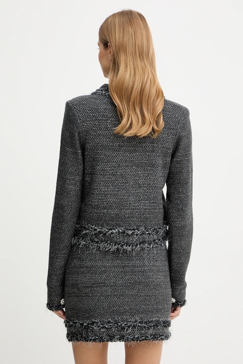 Blugirl Blumarine kardigan damski kolor czarny ciepły RF5152.MA950 - zdjęcie produktu nr 2