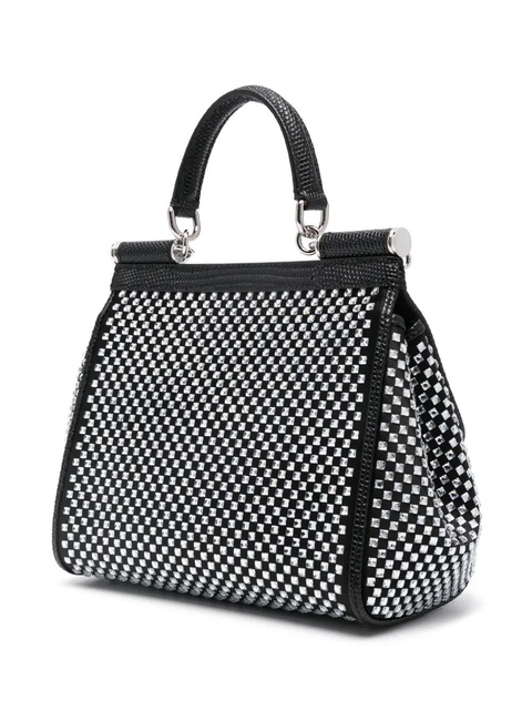 Dolce & Gabbana medium Sicily tote bag - Black - zdjęcie produktu nr 2