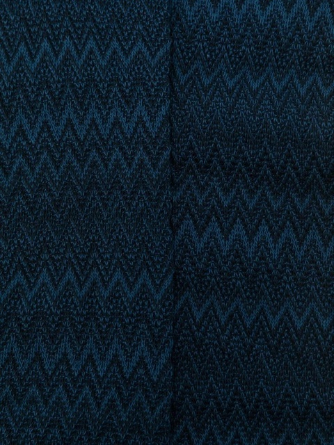 Missoni zigzag knee-high socks - Blue - zdjęcie produktu nr 2