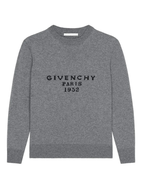 Givenchy logo-jacquard sweater - Grey - zdjęcie produktu nr 2